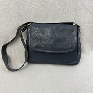 JUSTIN Top Grain Cowhide Leather Navy  Western Handbag Purse Quality Materials